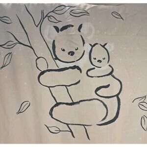Vintage Springmaid Queen FlatSheet Wondercale Koala Bears Mom/Baby 60" x 80" SEE